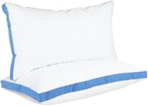 Utopia Bedding Bed Pillows for Sleeping King Size (Blue), Set of 2, Cooling Hotel Quality, Gusseted Pillow for Back, Stomach or Side Sleepers