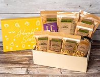 FOODCLOUD.IN Munchies Adorable Sister Gift Hamper | Homemade & Preservative Free | 100% Vegetarian & Freshly Baked | Crispy & Crunchy | Perfect Tea-Time Snacks | Pack of 9