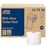 Tork D8225 Advanced Compact Auto Shift Toilet Paper Roll, 100m, White, Pack of 27