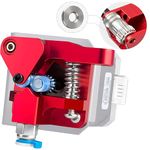 Redrex Dual Gear Ender 3 Extruder Metal Drive Feeder Upgrade for Ender 3 V2,Ender 3 Pro,Ender 3 Neo Series,Ender 5 Pro,Ender 5 Plus,CR10,Vyper 3D Printer TPU Filament Support(Motor Shaft>21.5mm)