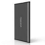 160GB External Hard Drive Portable - Maxone Ultra Slim 2.5'' External HDD USB 3.0 for PC, Mac, Laptop, Chromebook - Charcoal Grey