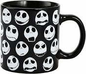 Disney The Nightmare Before Christmas Jack Facial Expressions 16 oz. Ceramic Mug