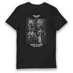 Bioworld Warhammer 40,000 Darktide Servo Skulls Space Marines Adults T-Shirt-M