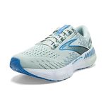 Brooks Women's Glycerin GTS 20 Sneaker, Blue Glass/Marina/Legion Blue, 5 UK