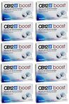 CB12 Boost Chewing Gum Strong Mint, 10's (Pack Of 10)