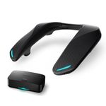 Panasonic SC-GNW10 Wireless Neck Speaker, Gaming Speaker with AI Noise Cancelling Mic, 2.4GHz Low Latency, 4ch Surround Sound, USB-C Charging, PC/PS4/PS5/Switch, Black