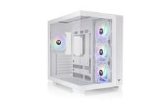 Thermaltake View 380 TG ARGB Snow/White/Win/SPCC/Tempered Glass*2/120mm ARGB Lite White Fan*4/Brown Box