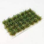 Woohome Static Flower Tufts Miniature Flower Cluster for Static Grass Tufts for Train Landscape Railway Artificial Grass Modeling Fairy Garden Diorama Scenery Landscape (Style 1-7)