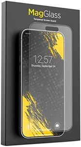 MagGlass Anti-Glare Matte Screen Protector - Designed for iPhone 14 Pro Max Tempered Glass - Fingerprint/Smudge Proof Full Coverage Display Guard (Case Compatible)