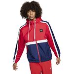 Nike Nsw Air Jkt Ssnl Wvn Sport Jacket - University Red/Blue Void/White, M