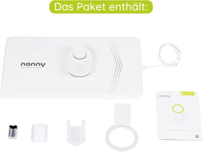 JABLOTRON Nanny Baby Breathing Monitor – BM-03 Infant Sleep Sensor