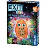 Thames & Kosmos EXIT: Kids - Riddles in Monsterville, Escape Room Card Game, Board Games for Game Night, Family Games for Adults and Kids, For 1 to 4 Players, Age 5+