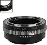 Fotodiox Pro Lens Mount Adapter Compatible with Mamiya 35mm (ZE) SLR Lens to Canon EOS (EF, EF-S) Mount D/SLR Camera Body - with Gen10 Focus Confirmation Chip and Built-in Aperture Control Dial