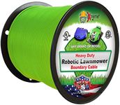 Universal Heavy Duty Automatic Lawnmower Boundary Wire - 1000' 14 Gauge Thick Professional Grade Robotic Lawnmower Perimeter Wire Works with All Brands