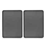 GoodCook Dishwasher Safe Nonstick Steel XL Cookie Sheet, 15'' x 21'', Gray, Set of 2