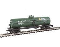 Walthers, Inc. Ready to Run British Columbia Railway Tank Car, Green/Yellow/White