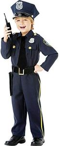 Amscan Boy's Police Officer Costume, Size 8-10 Years