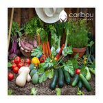 Save 30% Farmer's Harvest by Caribou Seed Company | Canadian Garden/Seed Kit | 25 Seed Packets | 15 Vegetables & 10 Herbs) |Organic, Non-GMO | Made in Canada