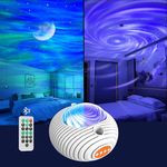 Galaxy Projector Night Light Star Projector Starry Sky, Double Effect Nebula Projector Starlight Aurora and Galaxy Sky Lamp with Timer & Remote Control Bedroom Décor, Gifts for Kids and Adults