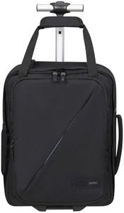 American Tourister Take2Cabin - easyJet Cabin Bag 36 x 20 x 45 cm, 38 L, 0.80 kg, Hand Luggage, Airplane Backpack M Underseater, Black, 40 x 30 x 20 cm (Wheeled), Cabin bag on wheels