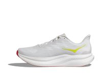 Hoka One One Mens Mach 6 Textile White Nimbus Cloud Trainers 9 UK