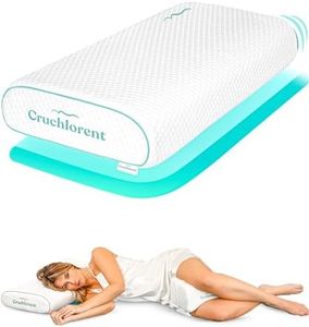 Almohada cervicales y Cuello Ajustable - Almohada Cervical para Personas Que Duermen de Lado o Boca Arriba - Almohada antironquidos - Almohadas cervicales para Dormir - Almohada ergonómica