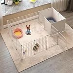 VCEPJH Puppy Play Pen for Indoor Po