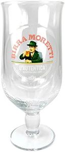 TUFF LUV Personalised/Engraved Birra Moretti Pint Chalice/Pint/Beer Glass/Barware CE 570ml