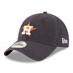 New Era MLB Khaki Core Classic 9TWENTY Adjustable Hat Cap One Size Fits All, Houston Astros, One Size