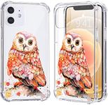 LuGeKe Cute Owl Print Case for iPho