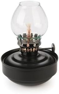 Woodriver Oil Lamp Project Kit Painted Black And Black Chrome