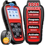 Autel MaxiTPMS TS508WF TPMS Programming Tool, 2026 Upgraded of TS508 for MX-Sensors (315/433 MHz) Tp-ms Relearn/Activate All Sensors, Tp-ms Scan Tool Read/Clear DTCs, Reset (Upgraded of TS408/501) F