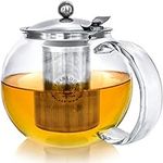 Teabloom All-in-One Glass Teapot an