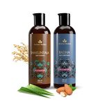 Avimee Herbal Shakuntala Hair Cleanser (200ml) + Radha Hair Conditioner (200ml) Hair Care Combo