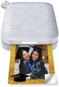 HP Sprocket Portable 2x3" Instant Color Photo Printer (Luna Pearl) Print Pictures on Zink Sticky-Backed Paper from your iOS & Android Device.