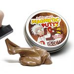 Professor Gauss™ Magnetic Putty with Skittle Magnet for Kids, Boy, Girl, Science, Learning, and Fun - Brown Goo