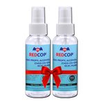 REDCOP IPA Isopropyl alcohol 99.9% Spray | (CH3)2-CH-OH CAS: 67-63-0 | Premium Grade Pure without mixing | For Technical Use | 100ML Pack of - 2