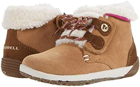 Merrell Bare Steps Cocoa Boot, Chestnut, 4 US Unisex Little Kid