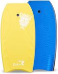 Rokia R Bodyboard 42 Inch Premium EPP Core Body Board for Beach with Durable XPE Cover Reinforced Reticular Structure Board Great Surfing for Teens and Adult Include Leash