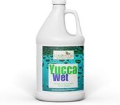 Wetting Agent - Surfactant Wetting Agent (1 Gallon Concentrate) - Liquid Yucca Extract for Plants, Lawns & Soil - All Natural Soil & Plant Thirst Quench - Liquid Aeration Soil Loosener