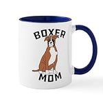 CafePress Boxer Mom 11 oz (325 ml) 
