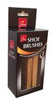 Jump Shoe Polishing Brushes 2 Pieces Pack Set, Black, NA