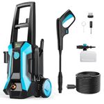 Electric Pressure Washer 3800 PSI High Pressure Washer with 23ft Outlet Hose and Adjustable Nozzle, 2.4GPM Power Washer Electric Powered with Soap Cannon for Car, House, Patio Cleaning