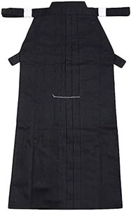 G-like Mens Kendo/Aikido Keikogi Hakama Martial Arts Uniform (Only Black Hakama, XL/180)