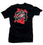 SNELOS Shirt to Match Jordan 11 Bred 2019 Match Sneakers Tees, ( Goat 23 ) Black, Medium