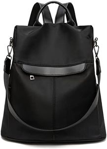 SPEEDEVE Mochila para mujer Bolsas de hombro antirrobo impermeables,B0299-Negro