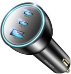 Rocoren 165W Car Charger, 3 Ports U