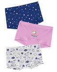 Real Basics Girls Cotton Boyshorts (Pack of 3)(RB-GirlsShorts-Unicorn-910-P3_Multicolored_9 Years-10 Years)