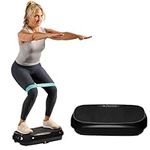 LifePro Waver Mini Vibration Plate - Whole Body Vibration Platform Exercise Machine - Home & Travel Workout Equipment - Max User Weight 260lbs