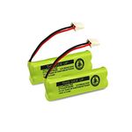 Kruta BT183482 BT283482 600mAh Battery Rechargeable for Vtech Cordless Phones DS6401 DS6421 DS6422 DS6472 LS6405 LS6425 LS6425-3 LS6426 LS6475 LS6475-3 LS6476 89-1348-01 Handsets (Pack 2)